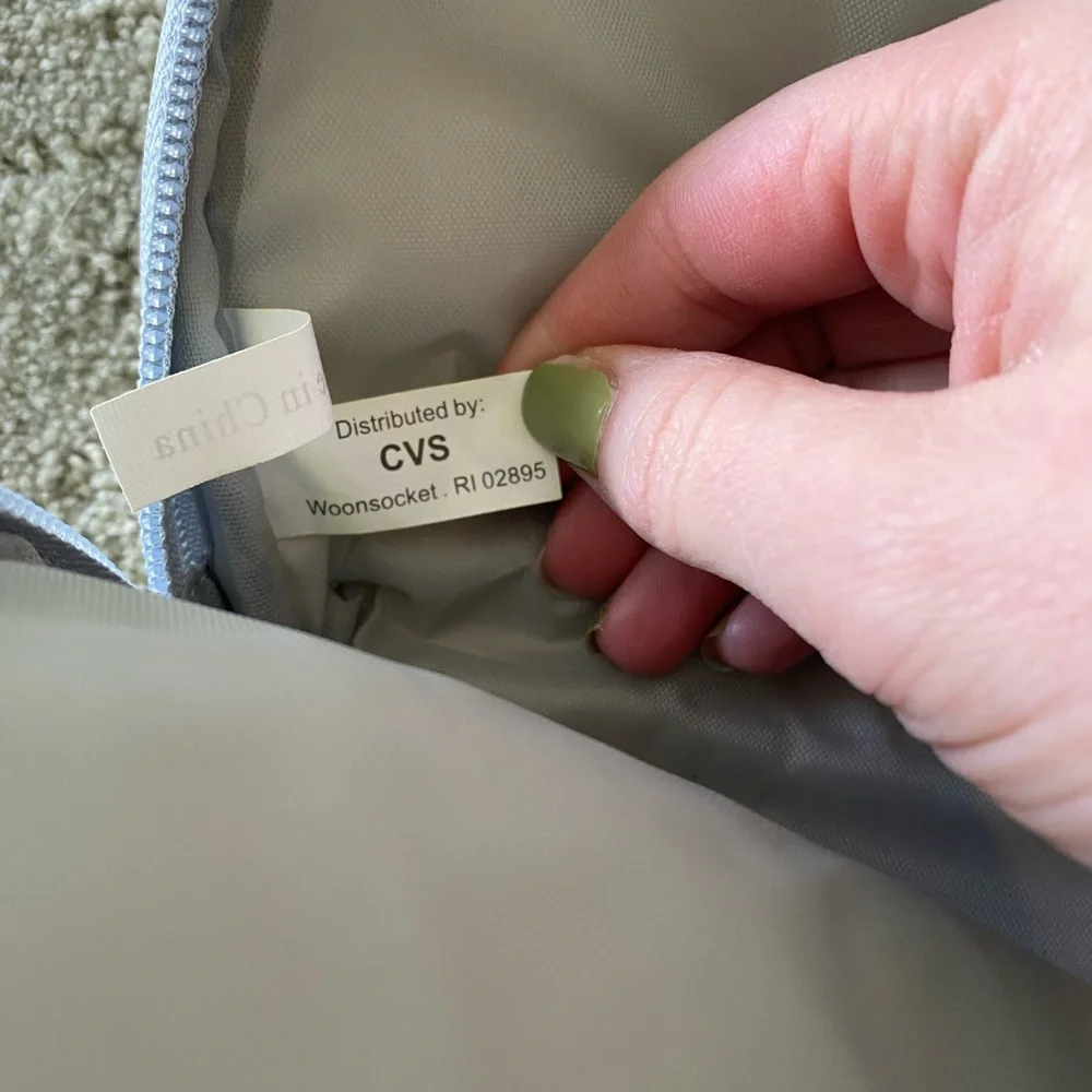 CVS silver sequin